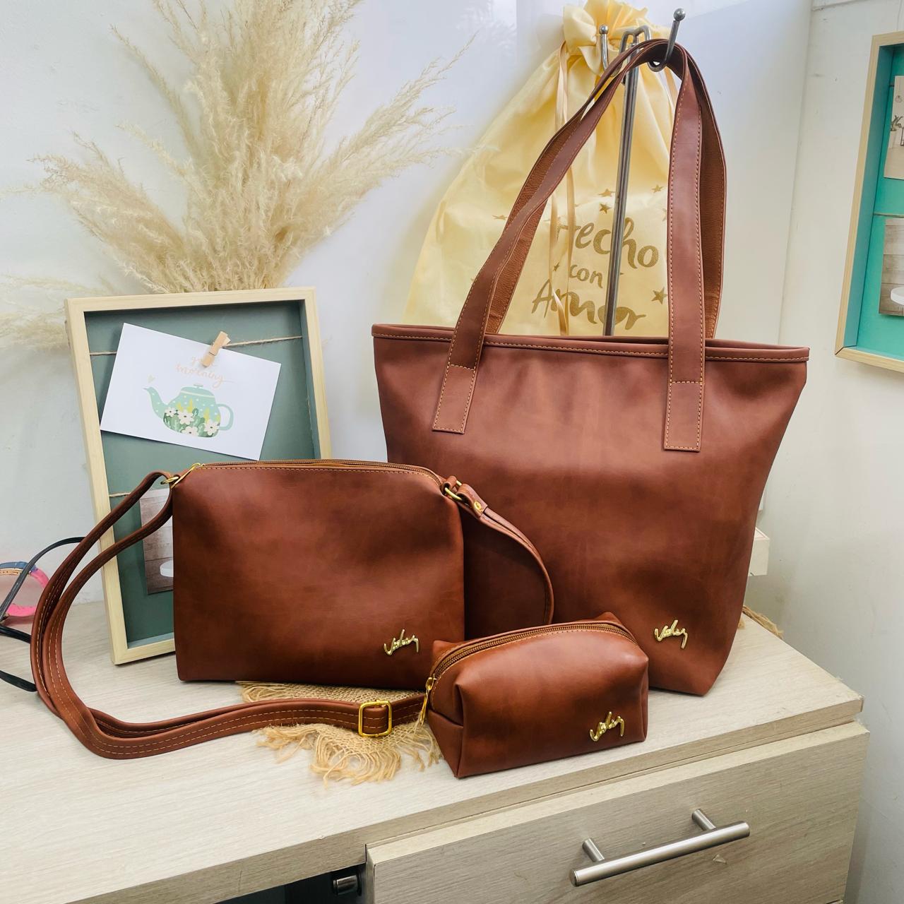 👜 MILANO ESSENSE: SET EXCLUSIVO DE BOLSO, CARRIEL Y COSMETIQUERA 👜