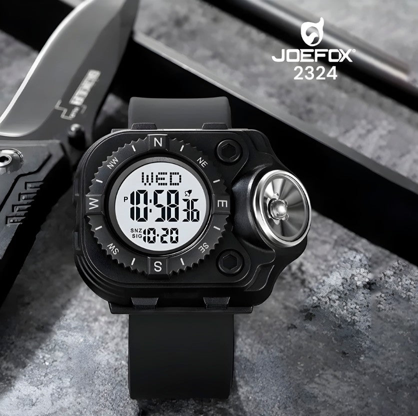 RELOJ DEPORTIVO CON LINTERNA