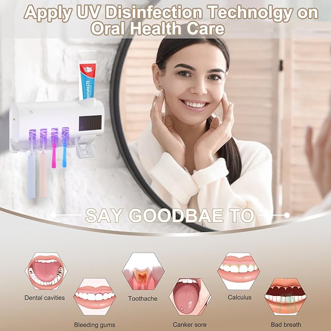 Dispensador Crema Dental UV