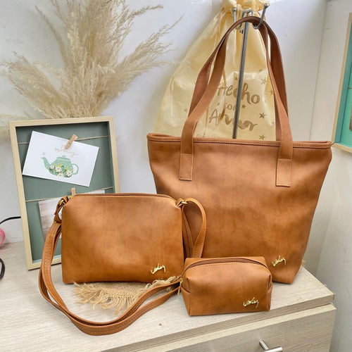 👜 MILANO ESSENSE: SET EXCLUSIVO DE BOLSO, CARRIEL Y COSMETIQUERA 👜
