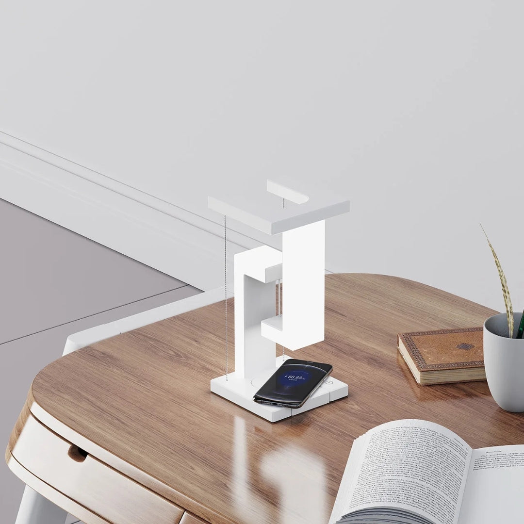 Nueva Lámpara LumiDesk Pro™: Combina diseño artístico con carga inalámbrica
